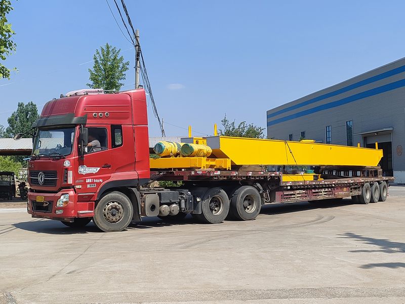 電動葫蘆橋式起重機(jī)  LH16/5t-16.4m 制作完成，發(fā)往湖南交付客戶使用。